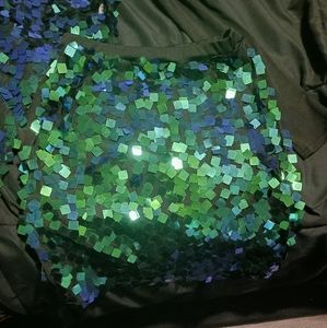 Women's 2 piece sequins outfit